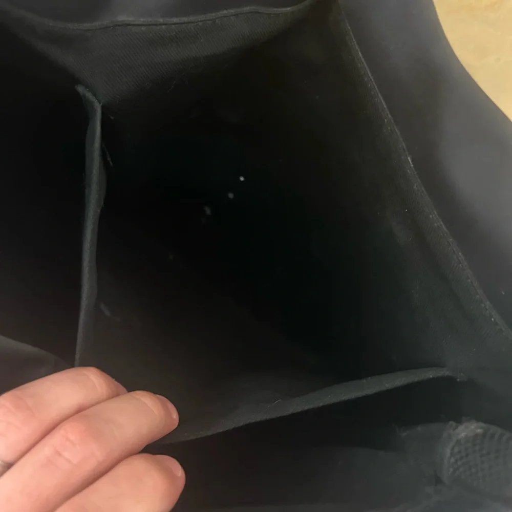 Kate Spade Black Nylon Messenger/Laptop Bag
